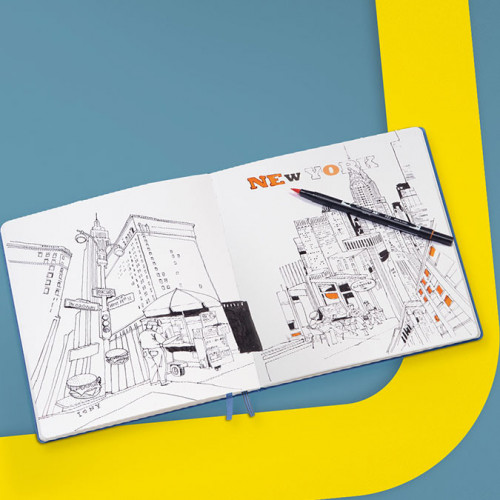 Carnet de croquis Master 150 g/m² 22,5 x 31,6 cm 112p
