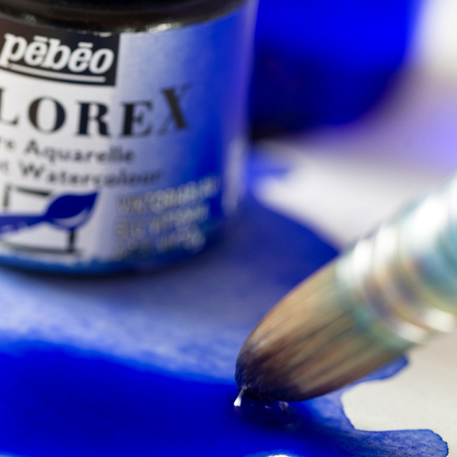 Encre aquarelle Colorex 45ml 08 - Bleu outremer