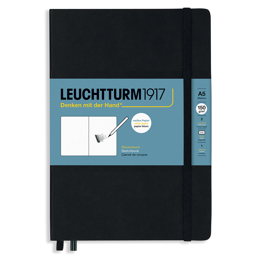 Carnet LEUCHTTURM 1917 couverture rigide - MEDIUM A5