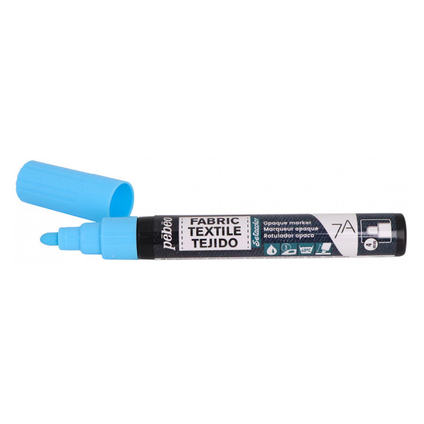 Marqueur textile Opaque 7A 454 Bleu pastel