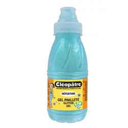 Gel pailleté fluo Néon 250 ml Bleu glacé