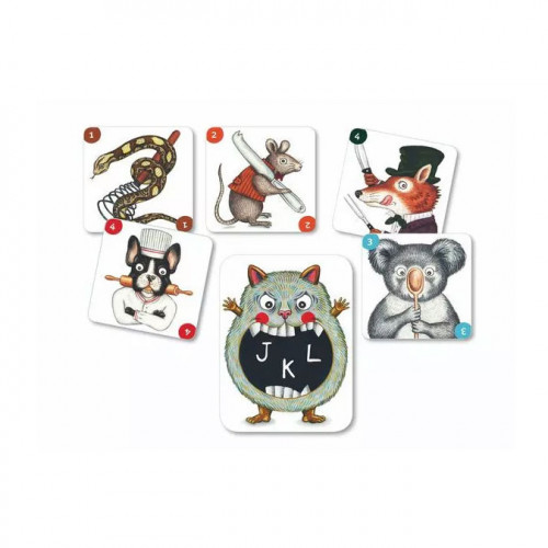 Jeu de cartes ABC Miam