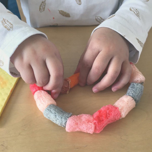 Jeu de construction Flocons de maïs Ïpopop 100 pcs