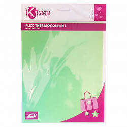 Flex thermocollant 20 x 25 cm Vert céladon