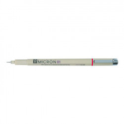 Feutre Pigma Micron 01 (0,3 mm) Rouge