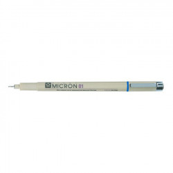 Feutre Pigma Micron 01 (0,3 mm) Bleu