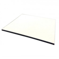 Carton double cannelure Blanc 4,5 mm 50 x 65 cm