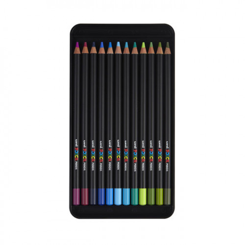 Crayon de couleur à la Cire & Huile Coffret 36 couleurs
