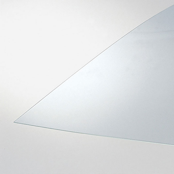 Plaque de verre organique transparent Épaisseur 1,2 mm 60 x 80 cm