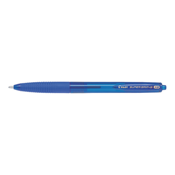 Stylo bille Super Grip G Rétractable Pointe Extra Large - Bleu