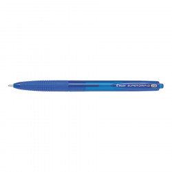 Stylo bille Super Grip G Rétractable Pointe Extra Large - Bleu