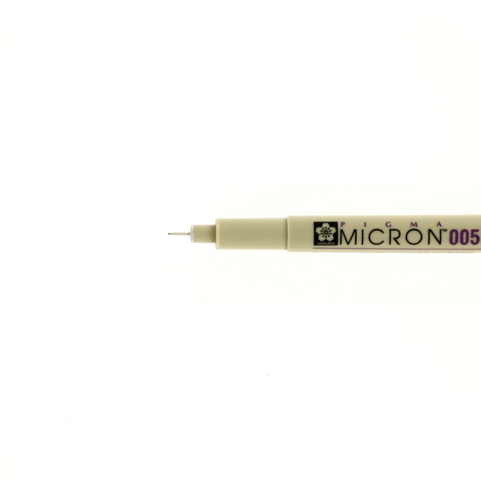 Feutre Pigma Micron 005 (0,2 mm) Noir