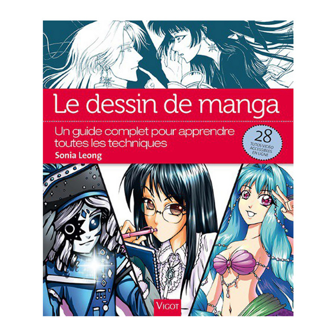 KIT DESSIN PROFESSIONNEL TROUSSE A DESSINS 29 en 1 Crayons MANGAKA