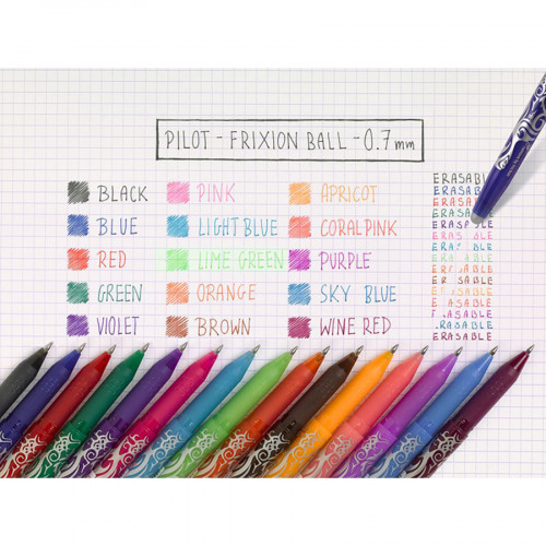 Stylo roller FriXion Ball Mauve