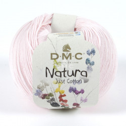 Pelote de Coton Natura Just Cotton 50 g N06 Rose layette