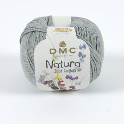 Pelote de Coton Natura Just Cotton 50 g N09 Gris argent
