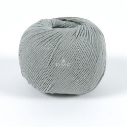 Pelote de Coton Natura Just Cotton 50 g N09 Gris argent