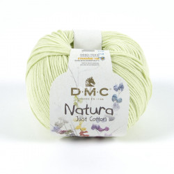 Pelote de Coton Natura Just Cotton 50 g N12 Vert clair