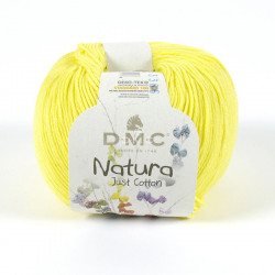 Pelote de Coton Natura Just Cotton 50 g N199 Jaune étamine