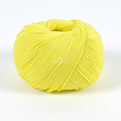 Pelote de Coton Natura Just Cotton 50 g N199 Jaune étamine
