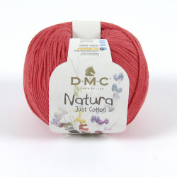Pelote de Coton Natura Just Cotton 50 g N23 Rouge