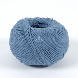 Pelote de Coton Natura Just Cotton 50 g N26 Bleu jean