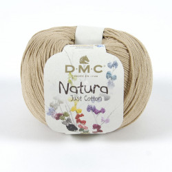 Pelote de Coton Natura Just Cotton 50 g N37 Beige cannelle