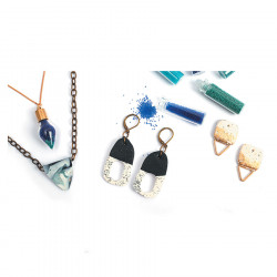 Kit de modelage Fimo - Bijoux Line Art - Perles & Co