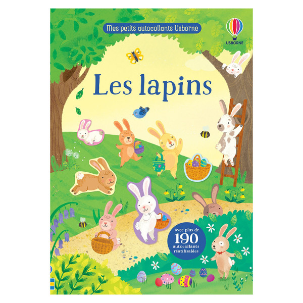 Livre Les lapins Mes petits autocollants