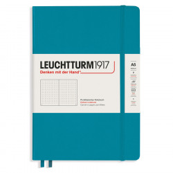 Carnet de notes page Pointillé A5 Couverture rigide Smooth Colours Océan