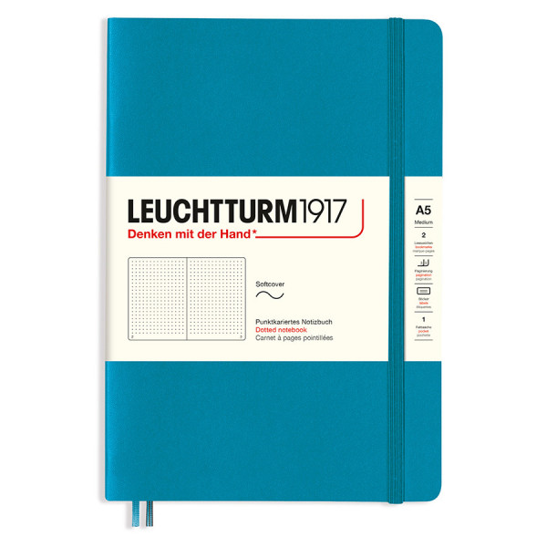 Carnet de notes page Pointillé A5 Couverture souple Smooth Colours