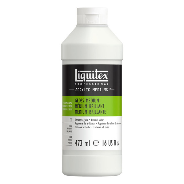 Médium-vernis Liquitex acrylique 473 ml brillant