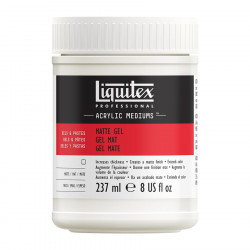 Médium-gel de texture pour acrylique 237ml mat