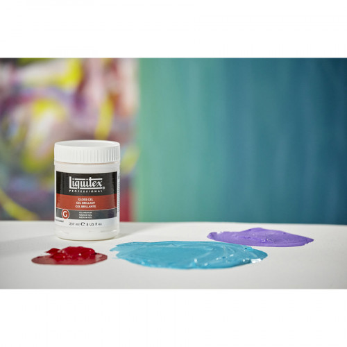 Médium-gel de texture pour acrylique 237ml brillant