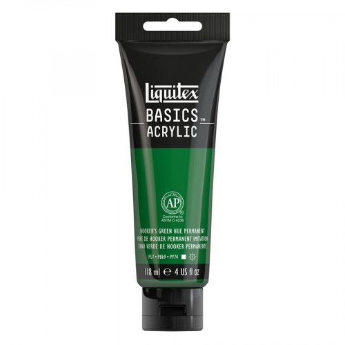 Peinture acrylique Basics 118 ml 224 Vert de Hooker (imit.)
