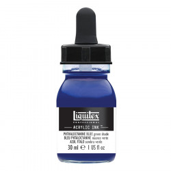 Encre Acrylique Ink 30 ml 316 Bleu Phtalocyanine (Nuance Verte)