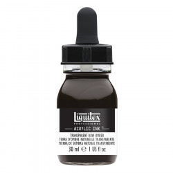 Encre Acrylique Ink 30 ml 333 Terre d’ombre Naturelle Transp.