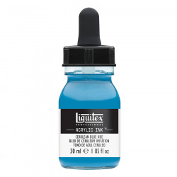 Encre Acrylique Ink 30 ml 470 Bleu Céruléum (Imit.)