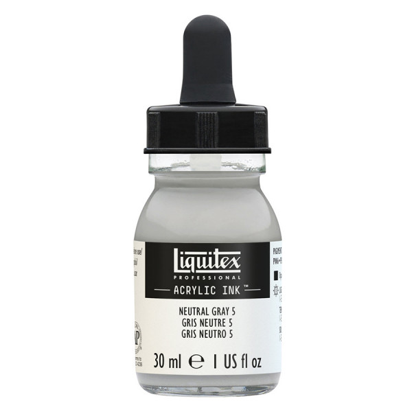 Encre Acrylique Ink 30 ml 599 Gris neutre 5