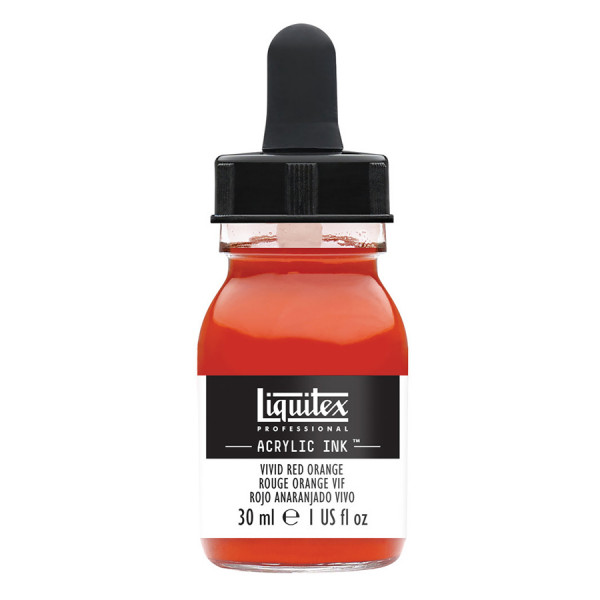 Encre Acrylique Ink 30 ml 620 Rouge Orange Vif