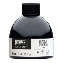 Encre Acrylique Ink 150 ml Noir carbone