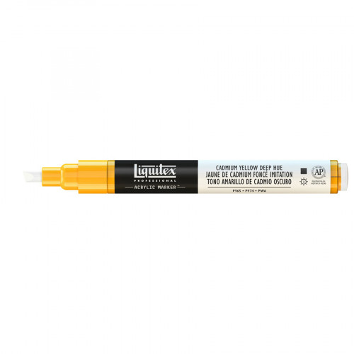 Paint Markers pointe fine 163 - Jaune de cadmium foncé