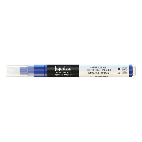 Paint Markers pointe fine 381 - Bleu de cobalt