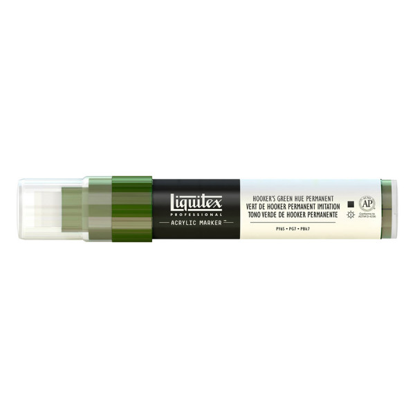 Paint Markers pointe large 224 - Vert de Hooker permanent