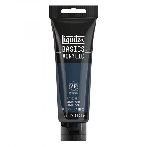 Peinture acrylique Basics 118 ml 310 Gris de Payne