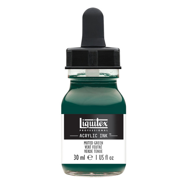 Encre Acrylique Ink 30 ml 501 Vert feutré