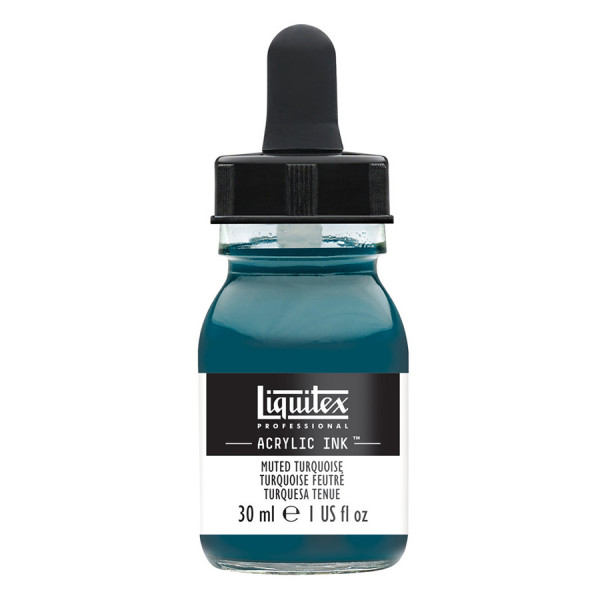 Encre Acrylique Ink 30 ml 503 Turquoise feutré