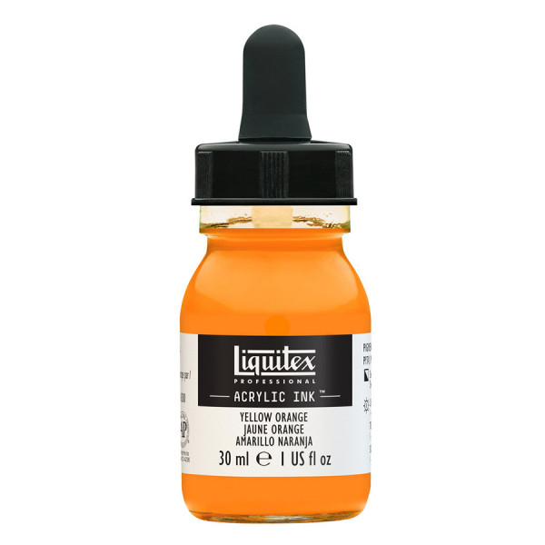 Encre Acrylique Ink 30 ml 298 Jaune orange