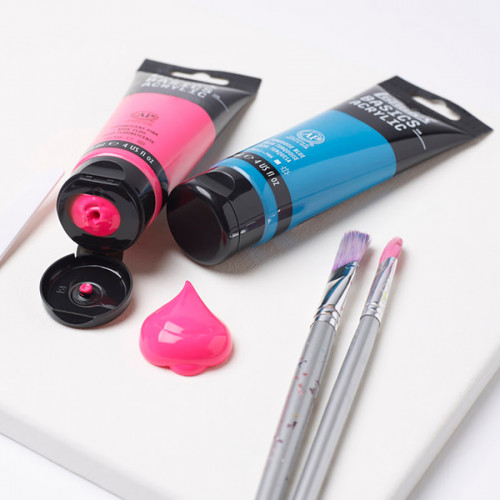 Peinture acrylique Basics 118 ml 381 Bleu de cobalt (imit.)