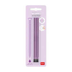 Recharge pour stylo effaçable x 3 pcs Lila
